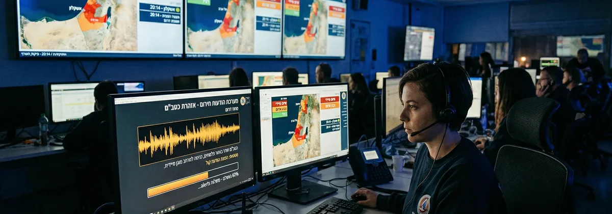 מערכת התרעה ציבורית עם ממשק קולי דיגיטלי