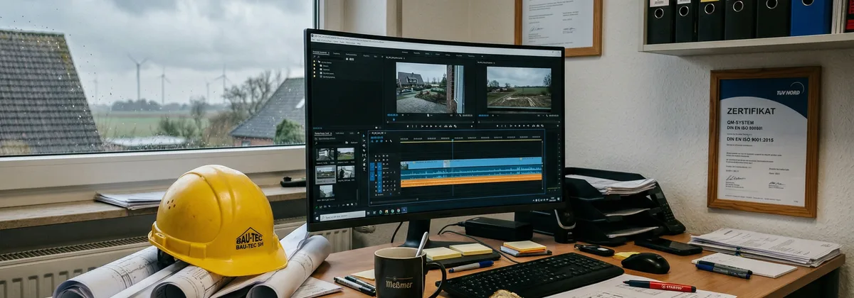 Pemilik MSME Indonesia membuat video produk dengan voice over AI di smartphone