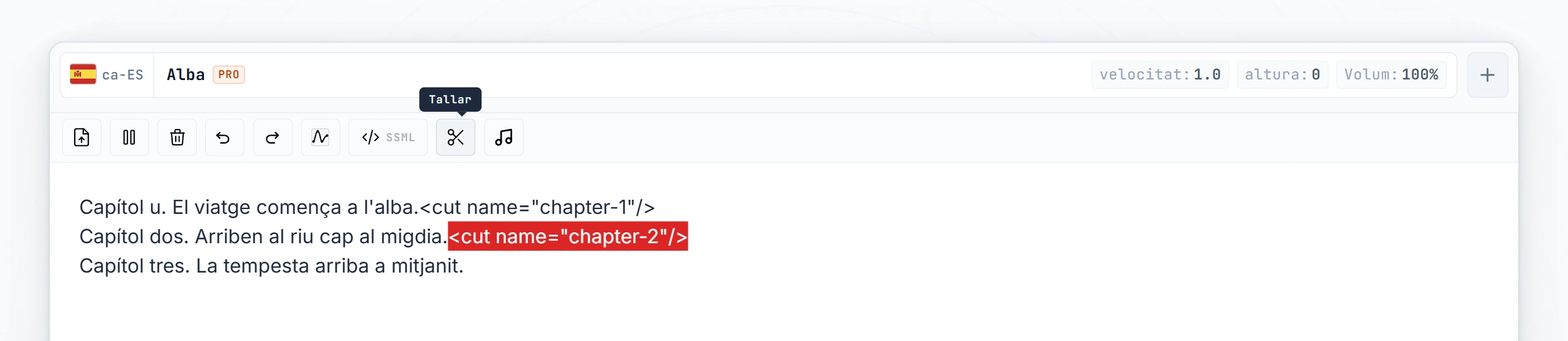 Totes dues etiquetes cut amb atributs name escrits