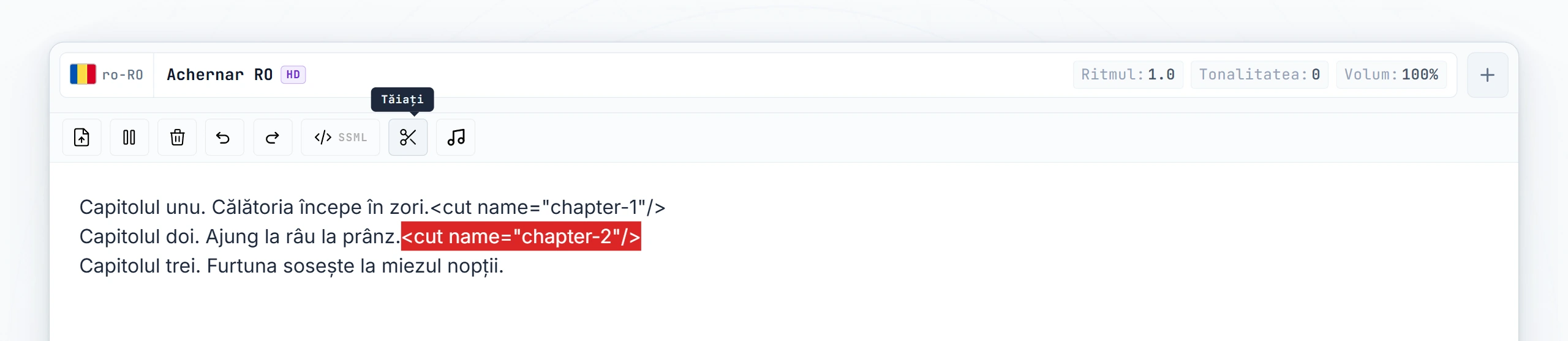 Ambele etichete cut cu atribute name scrise