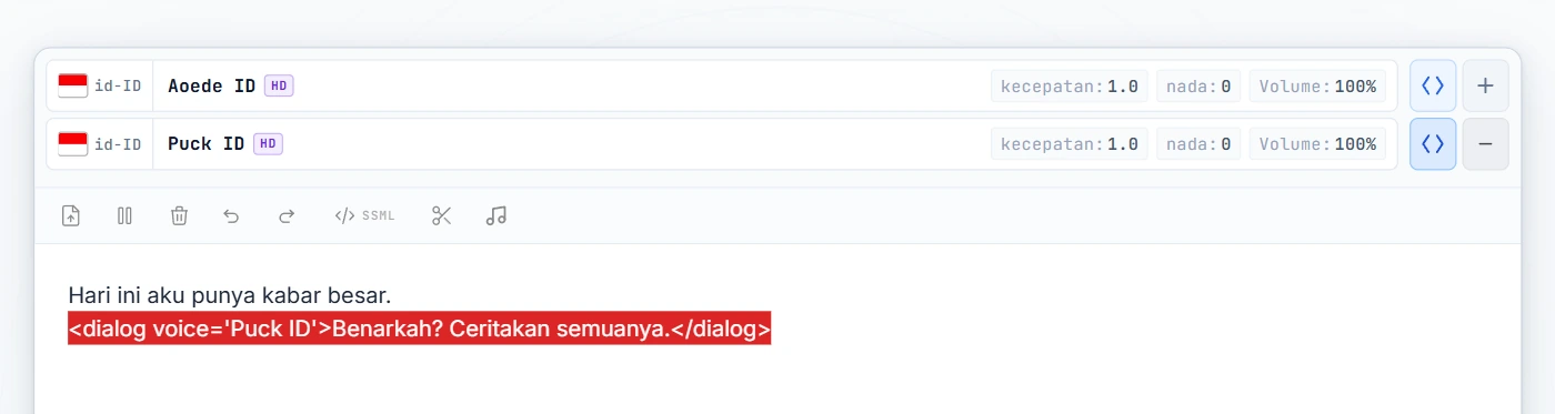 Tag dialog membungkus baris 2 (disorot merah)