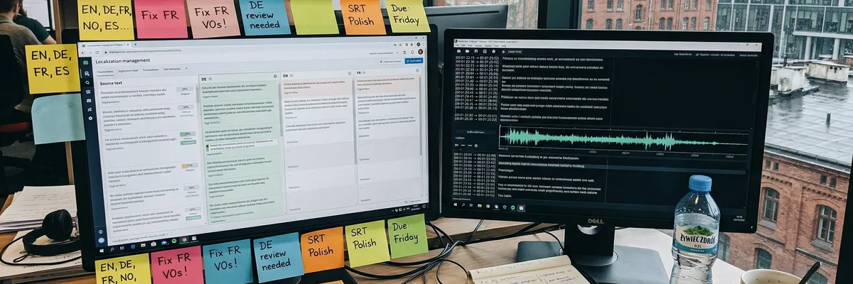 Zespół lokalizujący oprogramowanie na różne rynki