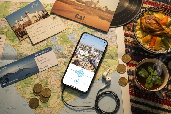 Alger, Oran & Sahara — guide audio avec la Casbah et les dunes du Hoggar