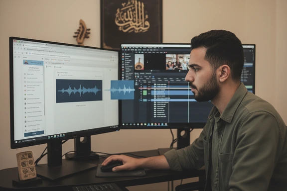 صناعة المحتوى العراقي — استوديو بودكاست بغدادي بإطلالة على دجلة