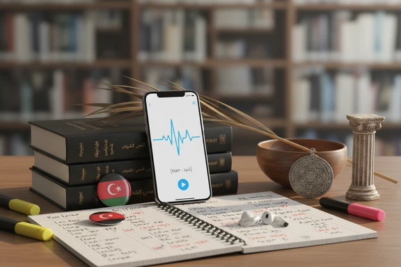 تعلّم اللهجة الليبية — بطاقات تعليمية عليها علامات طرابلس وبنغازي ومصراتة الجهوية