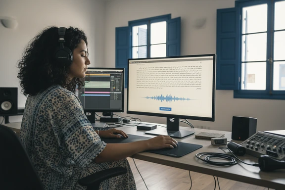 Médias & marketing tunisiens — studio de Tunis avec vue sur l'avenue Habib Bourguiba