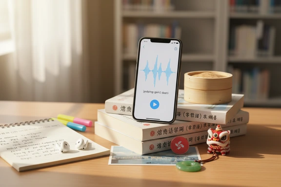粤语学习 — 六声粤拼与四声拼音对照闪卡