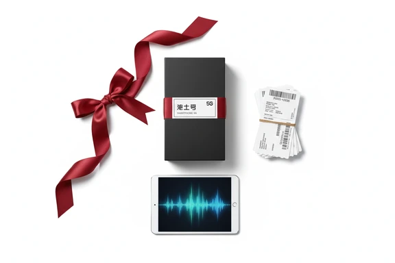 电商产品照、中文包装与音频波形