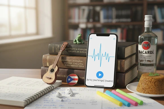 Fichas de aprendizaje del dialecto isleño con las frases Ay bendito, wepa y chévere