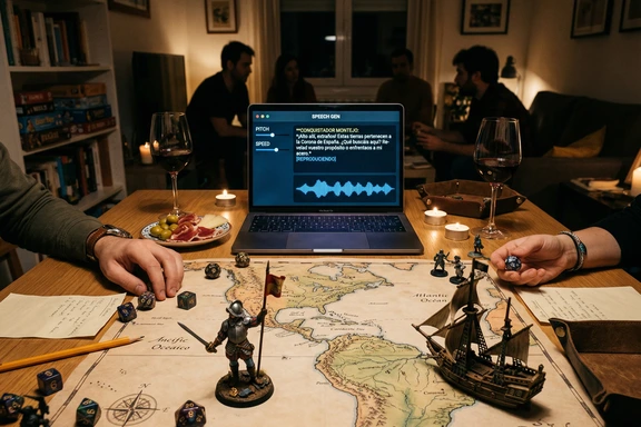 스페인어 캐릭터 대사와 미니어처