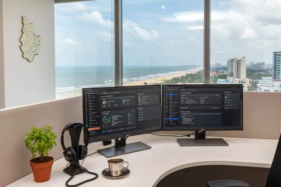 Chennai call centre with Tamil IVR dashboard