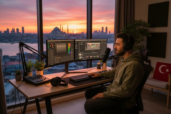 Türkischer Content Creator