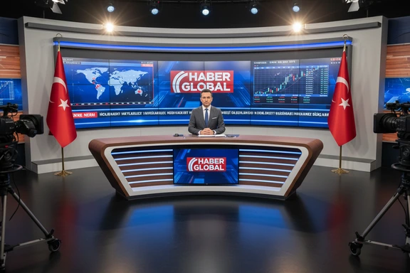 استوديو إخباري تركي