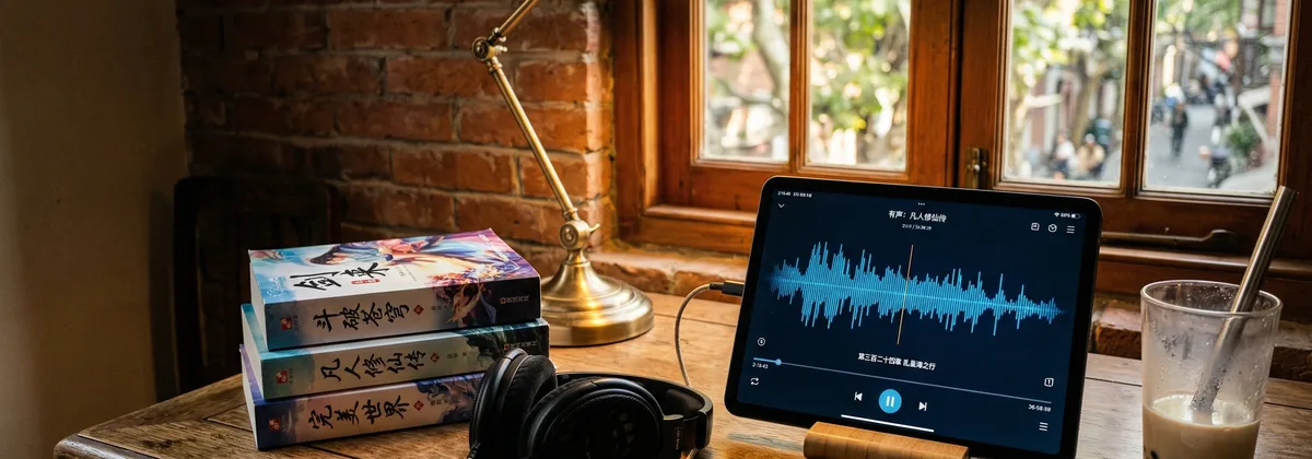 有声书制作——AI朗读整本小说，多角色语音