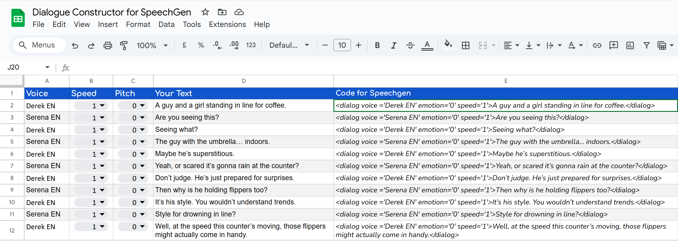 sheet-example