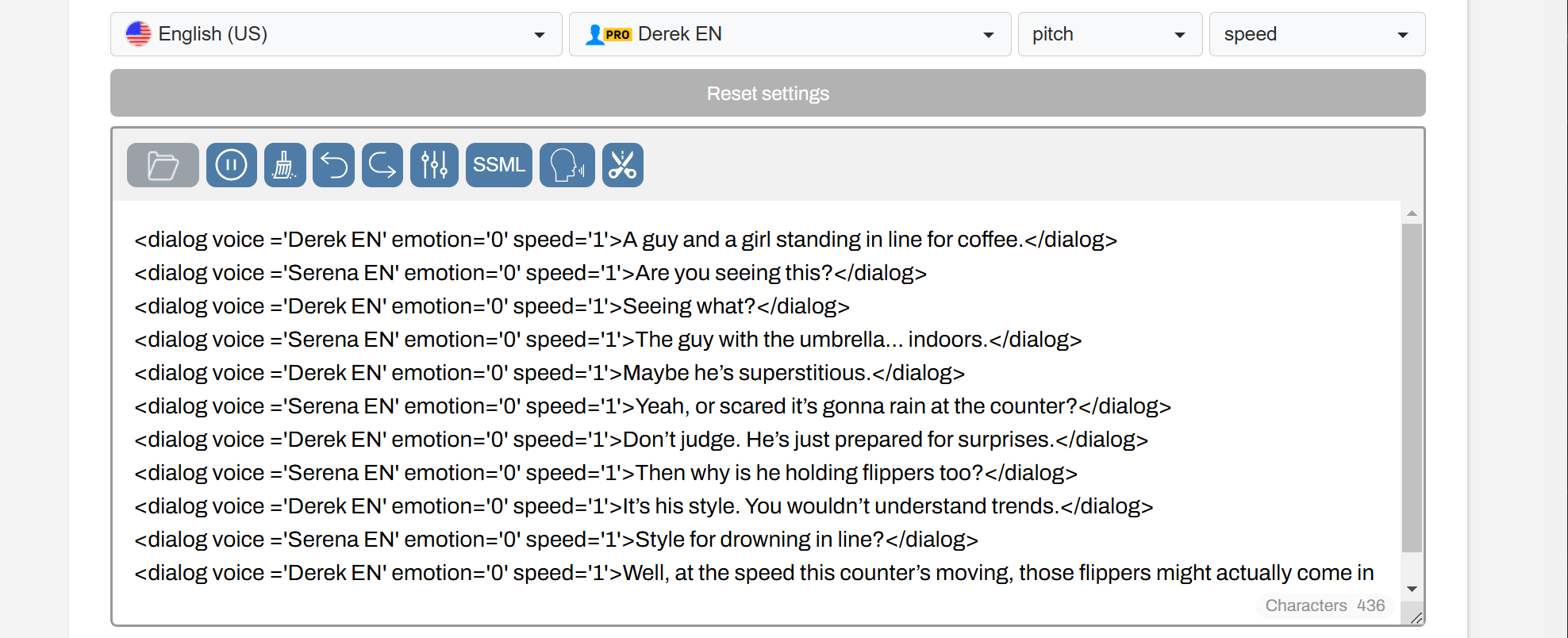 sheet paste speechgen