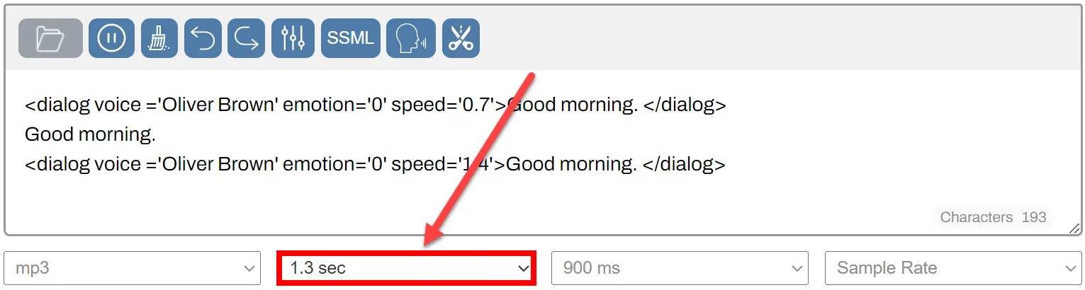 custom pausa for paragfafs